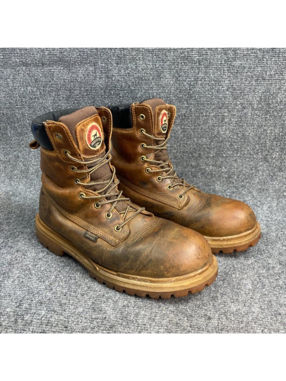 Red Wing Irish Setter Hopkins 83815 Work Boots Mens 9 EE Wide Waterproof 400g - Picture 2 of 16